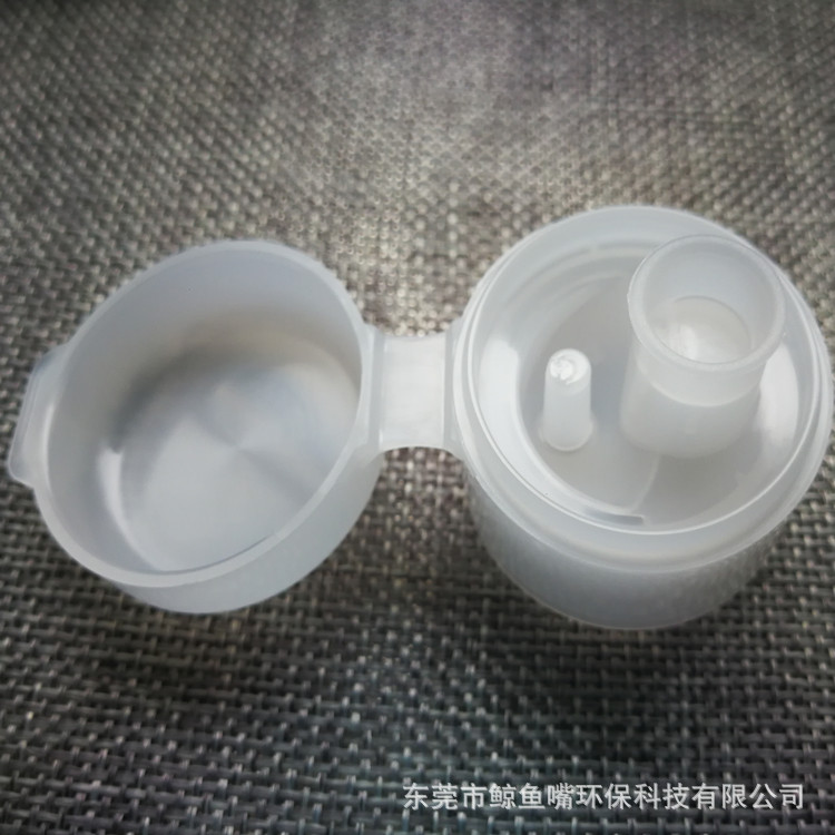 PE瓶27口徑奶白色瓶蓋高檔茶油專用 蝴蝶翻蓋圓形 京東天貓專用